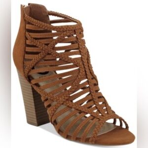 G by Guess Strappy  Open Toe Heels